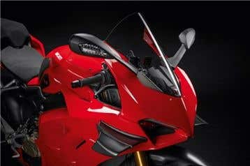 DUCATI BIGGER HEADLIGHT FAIRING.