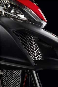DUCATI PROTECTIVE MESH FOR OIL COOLER.