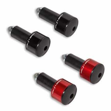 DUCATI BILLET ALUMINIUM HANDLEBAR BALANCING WEIGHTS.