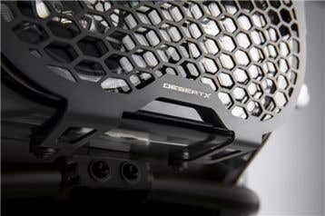 DUCATI HEADLIGHT PROTECTION GRILLE.