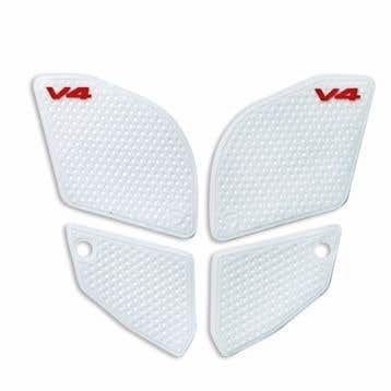 DUCATI ANTI-SLIP SIDE STICKERS FOR THE TANK.