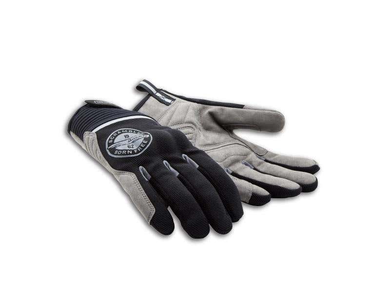 DUCATI MENS OVERLAND C-3FABRIC GLOVES