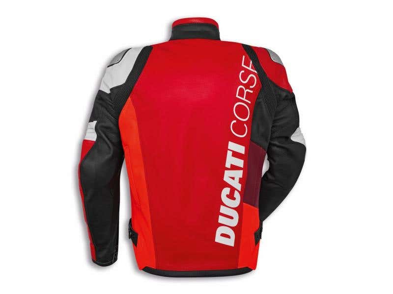 DUCATI MENS DUCATI CORSE C6LEATHER JACKET