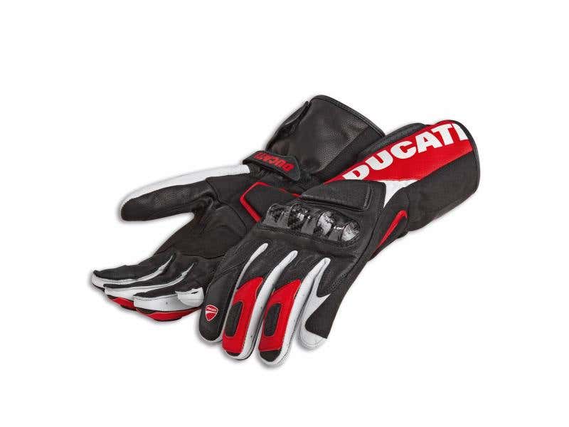 DUCATI MENS PERFORMANCE C3LEATHER GLOVES