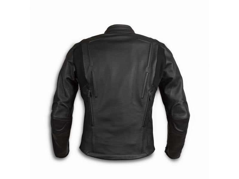 DUCATI MENS BLACK RIDER C2LEATHER JACKET