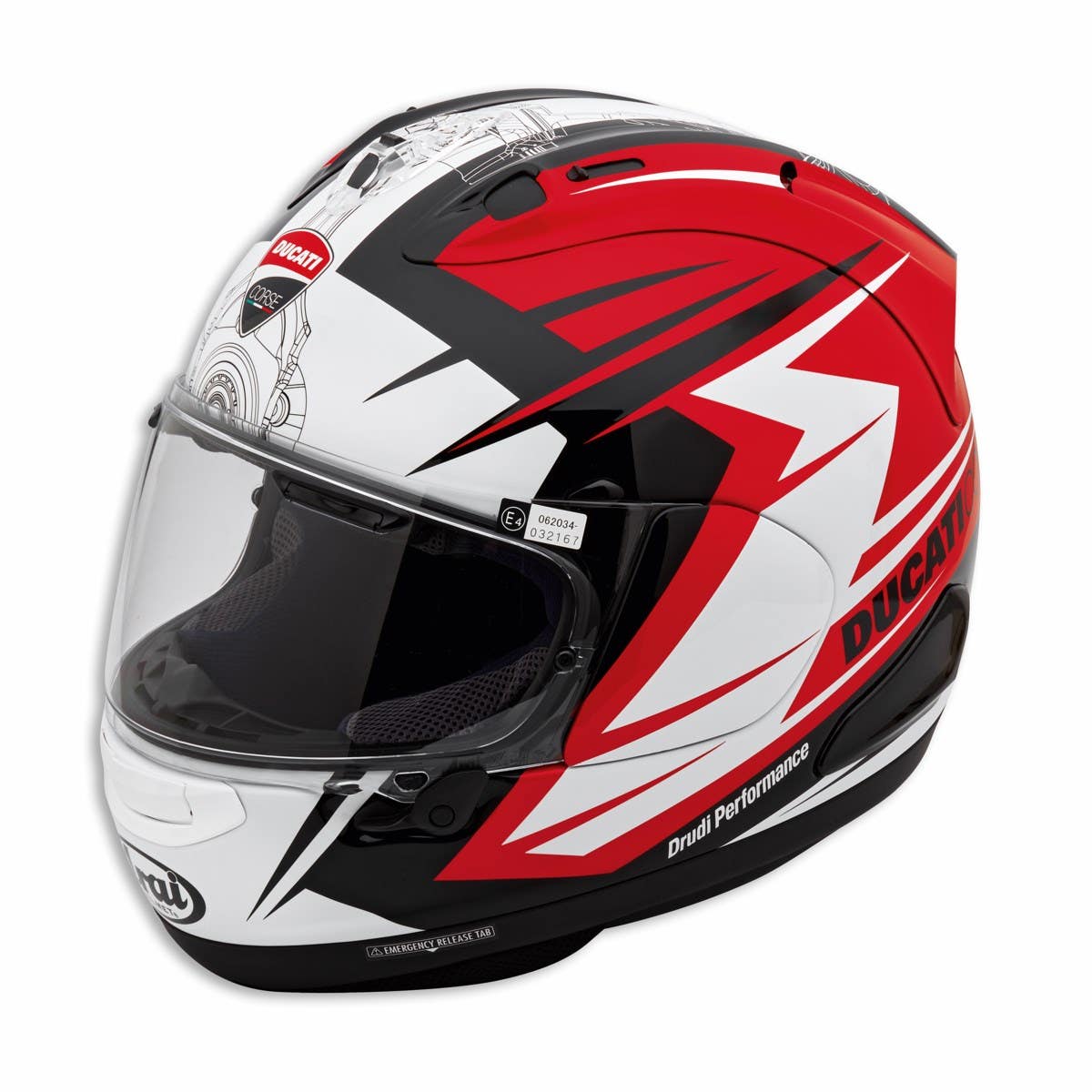 DUCATI CORSE V7 HELMET