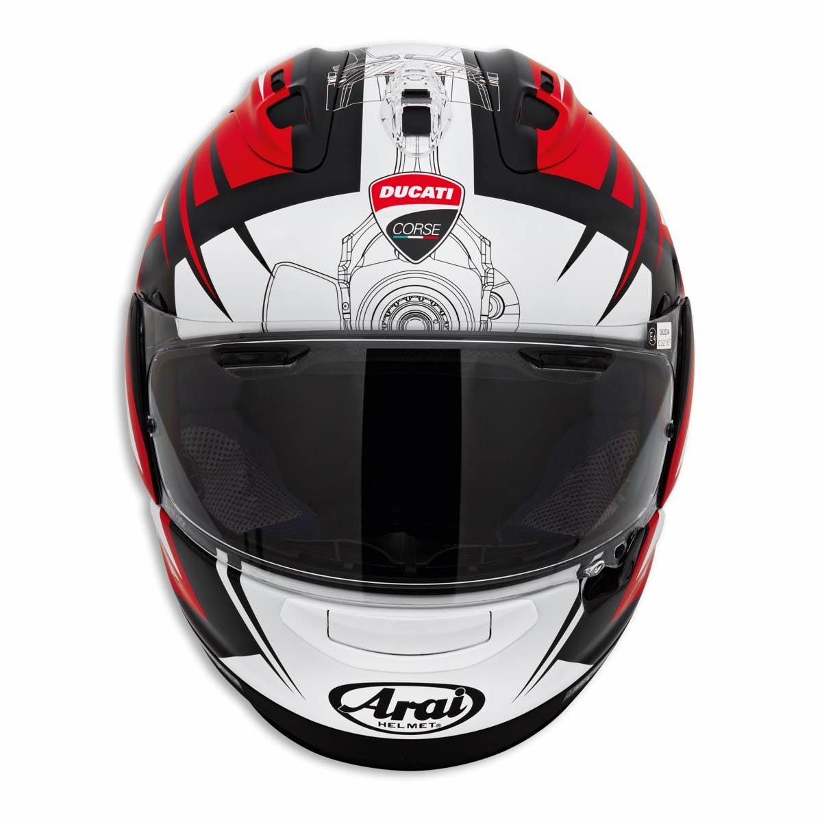 DUCATI CORSE V7 HELMET