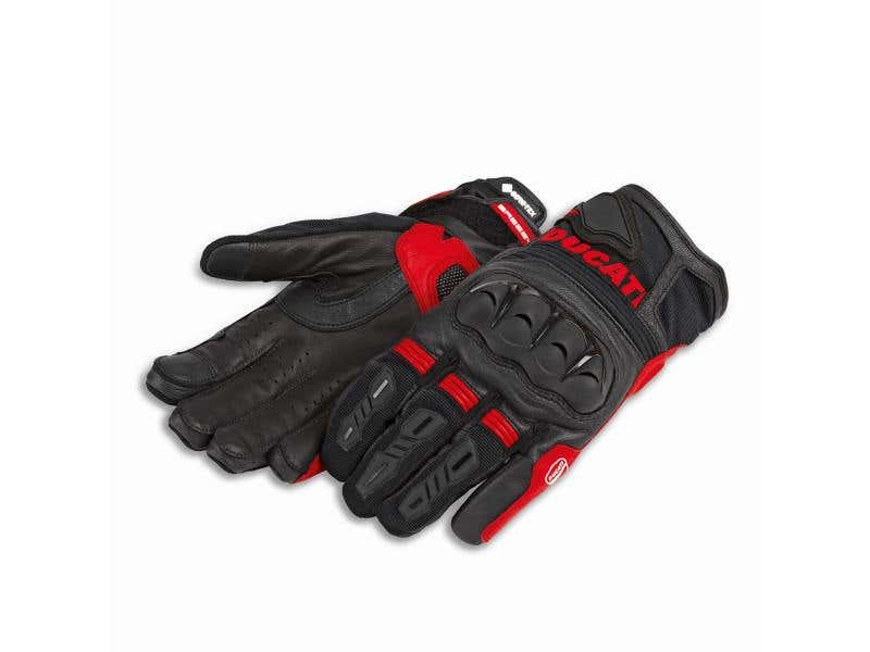 DUCATI MENS TOUR C5FABRIC-LEATHER GLOVES