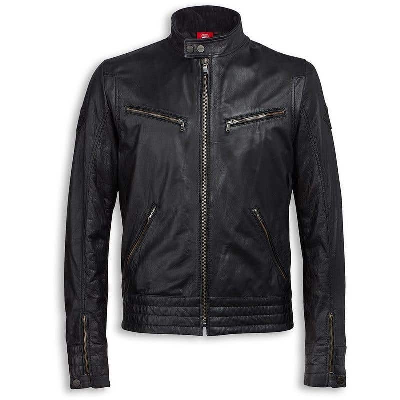 DUCATI MENS LEATHER JACKET VINTAGE
