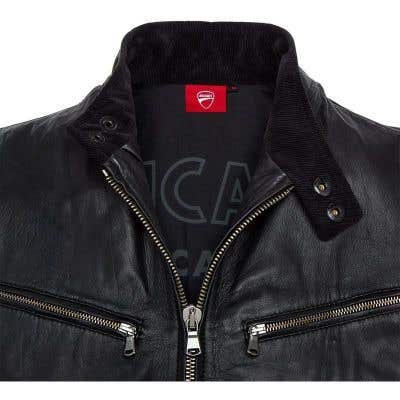DUCATI MENS LEATHER JACKET VINTAGE