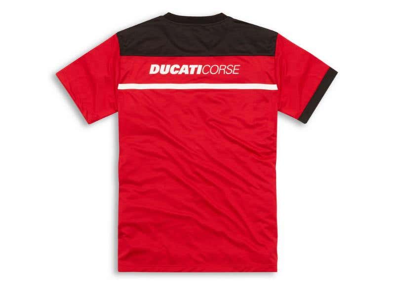 DUCATI MENS T-SHIRT DUCATI CORSE 19 RED