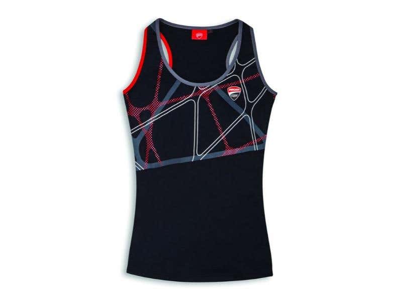 DUCATI WOMENS SINGLET POWER DUCATI CORSE LADIES