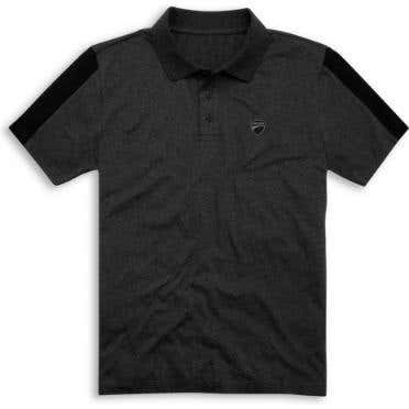 DUCATI MENS ACCESSORIES REFLEX ATTITUDE SHORT-SLEEVED POLO SHIRT