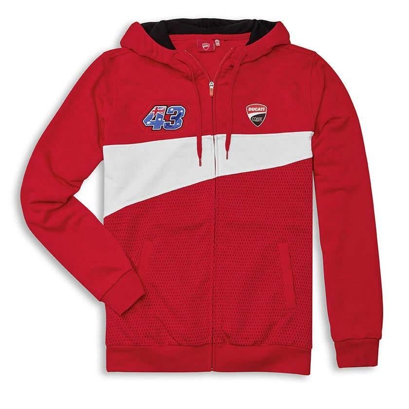 DUCATI MENS MILLER HOODED SWEATSHIRT