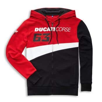 DUCATI MENS BAGNAIA HOODED SWEAT