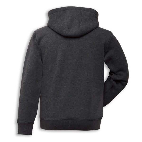 DUCATI MENS ANTHRACITE GREY HOOD