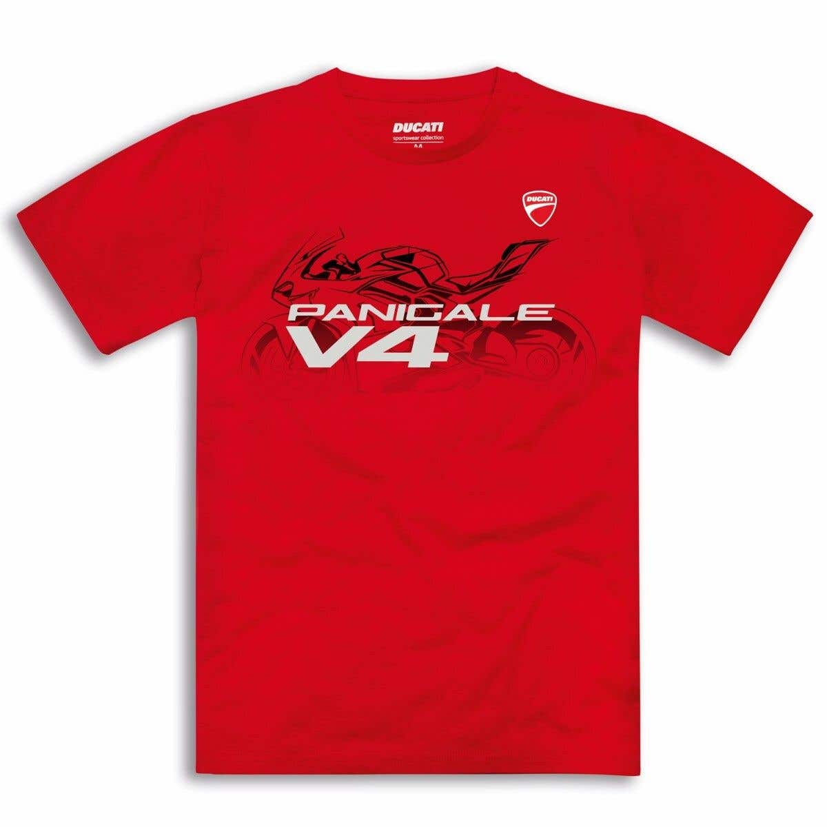 DUCATI MENS T-SHIRT PANIGALE V4S