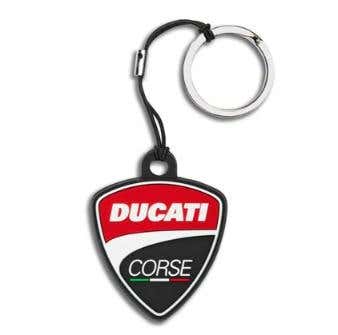 DUCATI CORSE SHIELD KEYRING