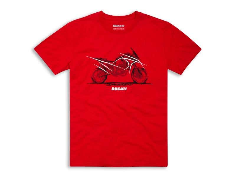 DUCATI MENS MULTISTRADA V4T-SHIRT