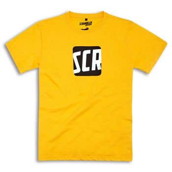 DUCATI MENS SCR ICON YELLO T-SHIRT