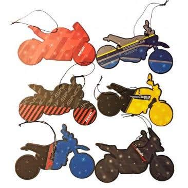DUCATI HANG-TAG SET (6 PIECES) - BIKES THEMED DECORATION TO HANG