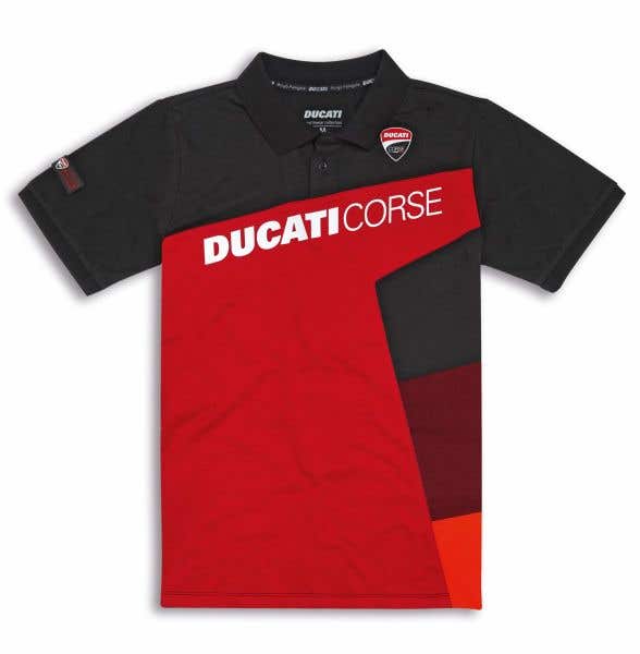 DUCATI MENS DC SPORT  POLO-SHIRT
