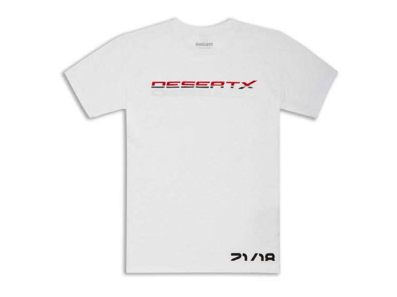 DUCATI MENS LOGO DESERTXT-SHIRT