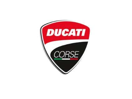 DUCATI CORSE SHIELD METAL INSIGNIA