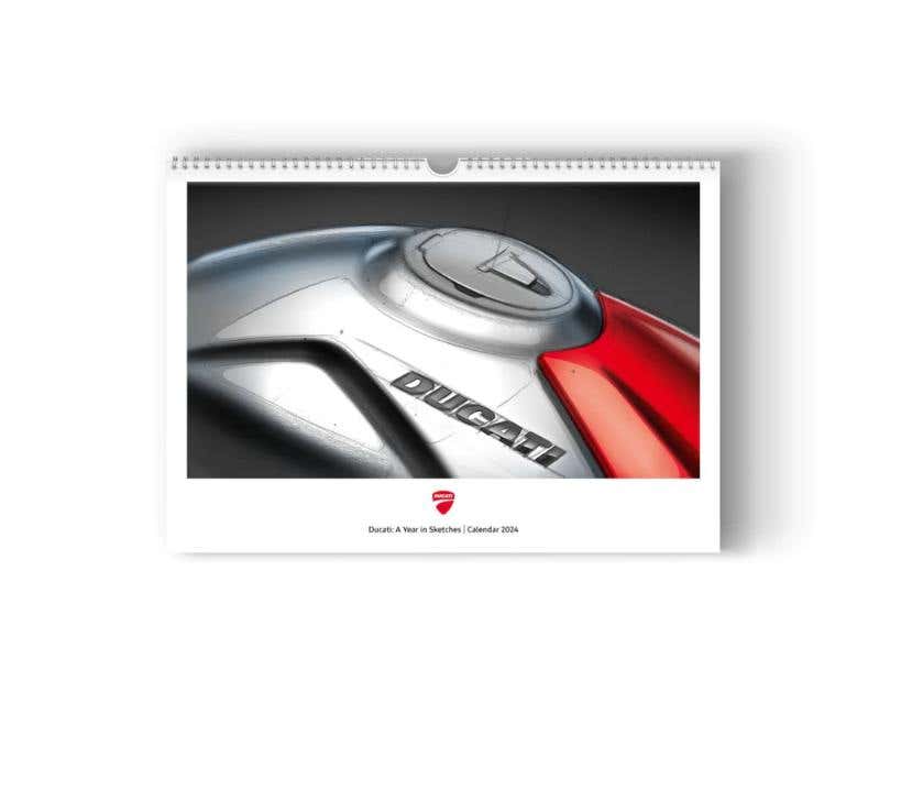 DUCATI DUCATI: A YEAR IN SKETCHES - CALENDAR 2024