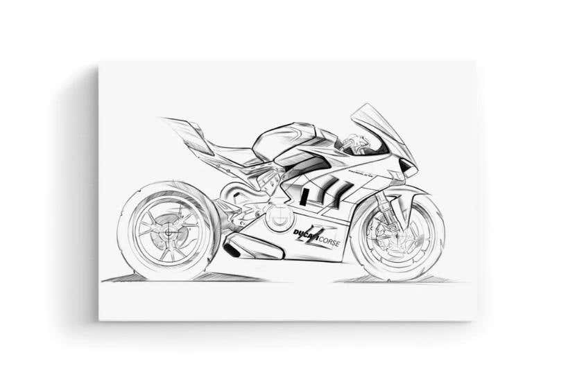 DUCATI BIKE SKETCH