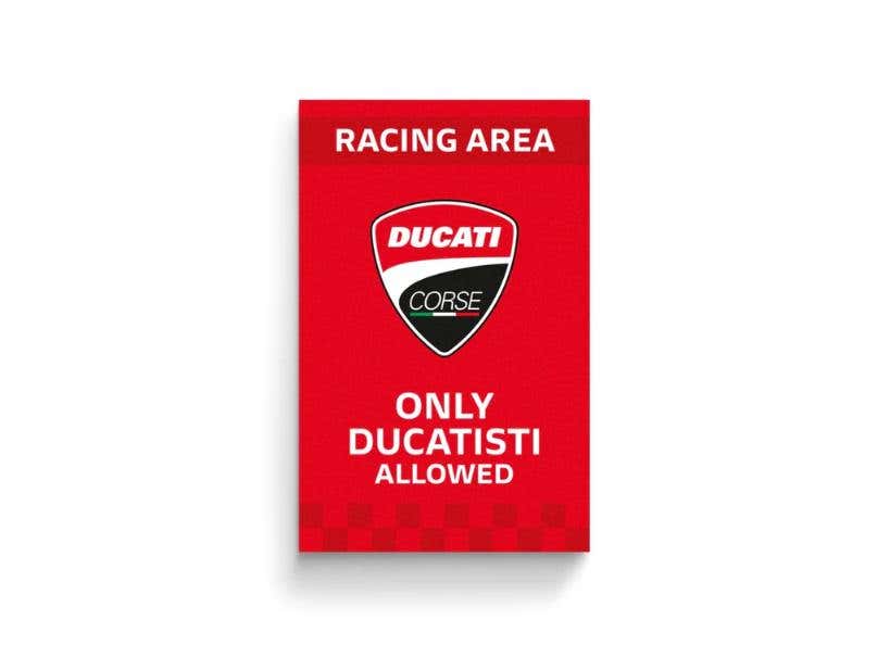 DUCATI DC RACING MAGNET