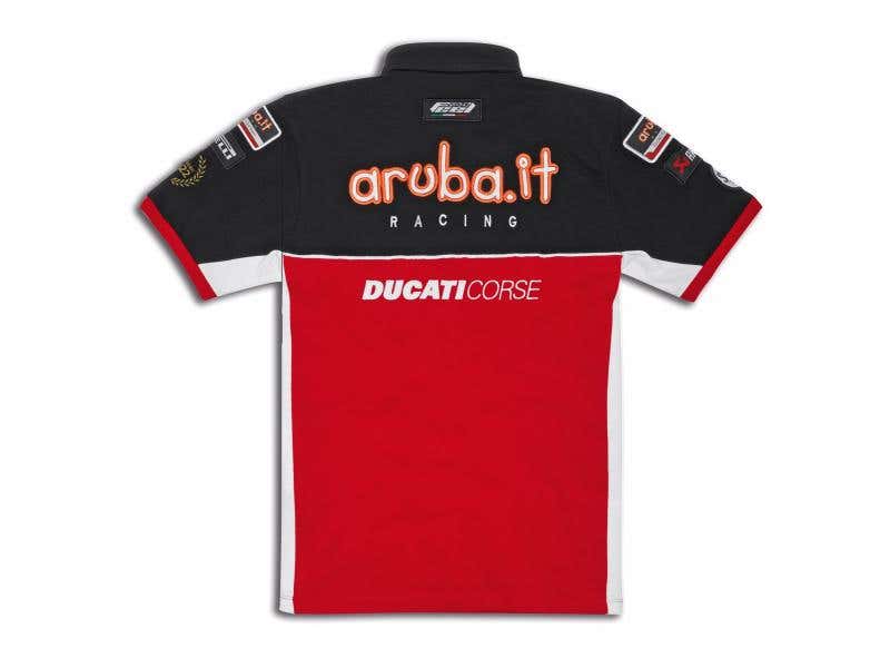 DUCATI MENS SBK TEAM REPLICASHORT-SLEEVED POLO SHIRT