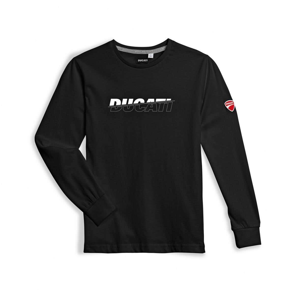 DUCATI YOUTH ESSENTIAL LONG-SLEEVED KIDS T-SHIRT