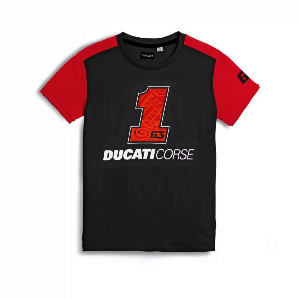 DUCATI YOUTH PB#1 BLACK LINE KIDS T-SHIRT