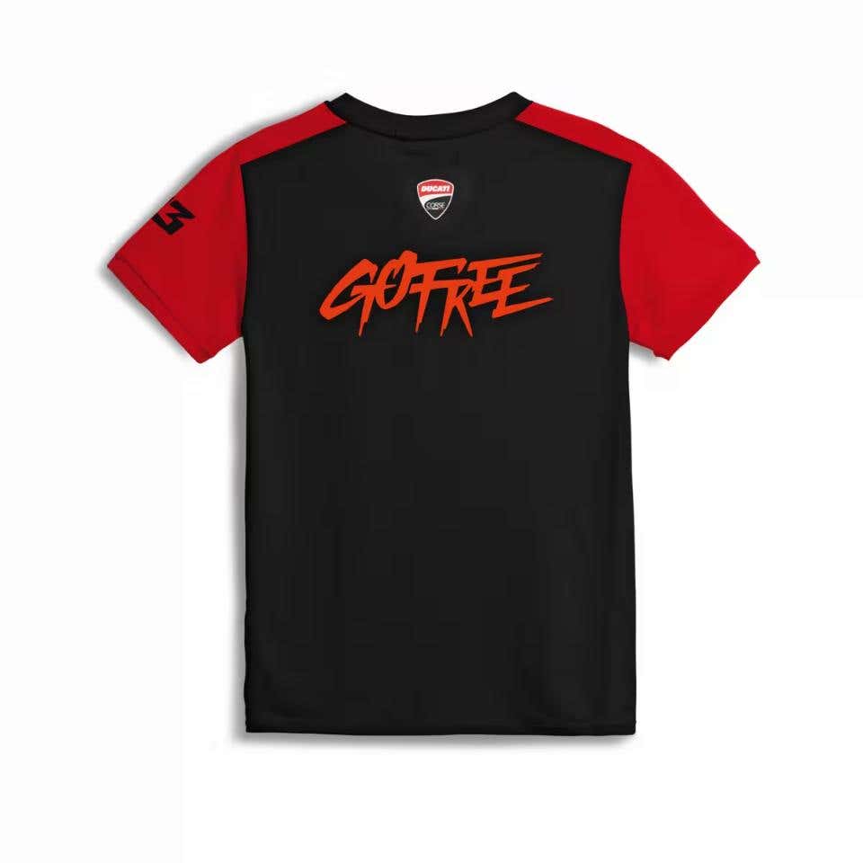 DUCATI YOUTH PB#1 BLACK LINE KIDS T-SHIRT