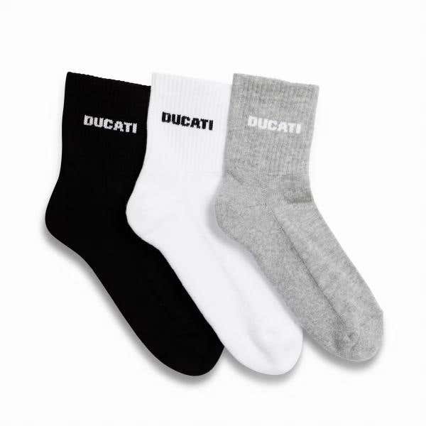 DUCATI YOUTH FITNESS ATHLETIC SOCKS