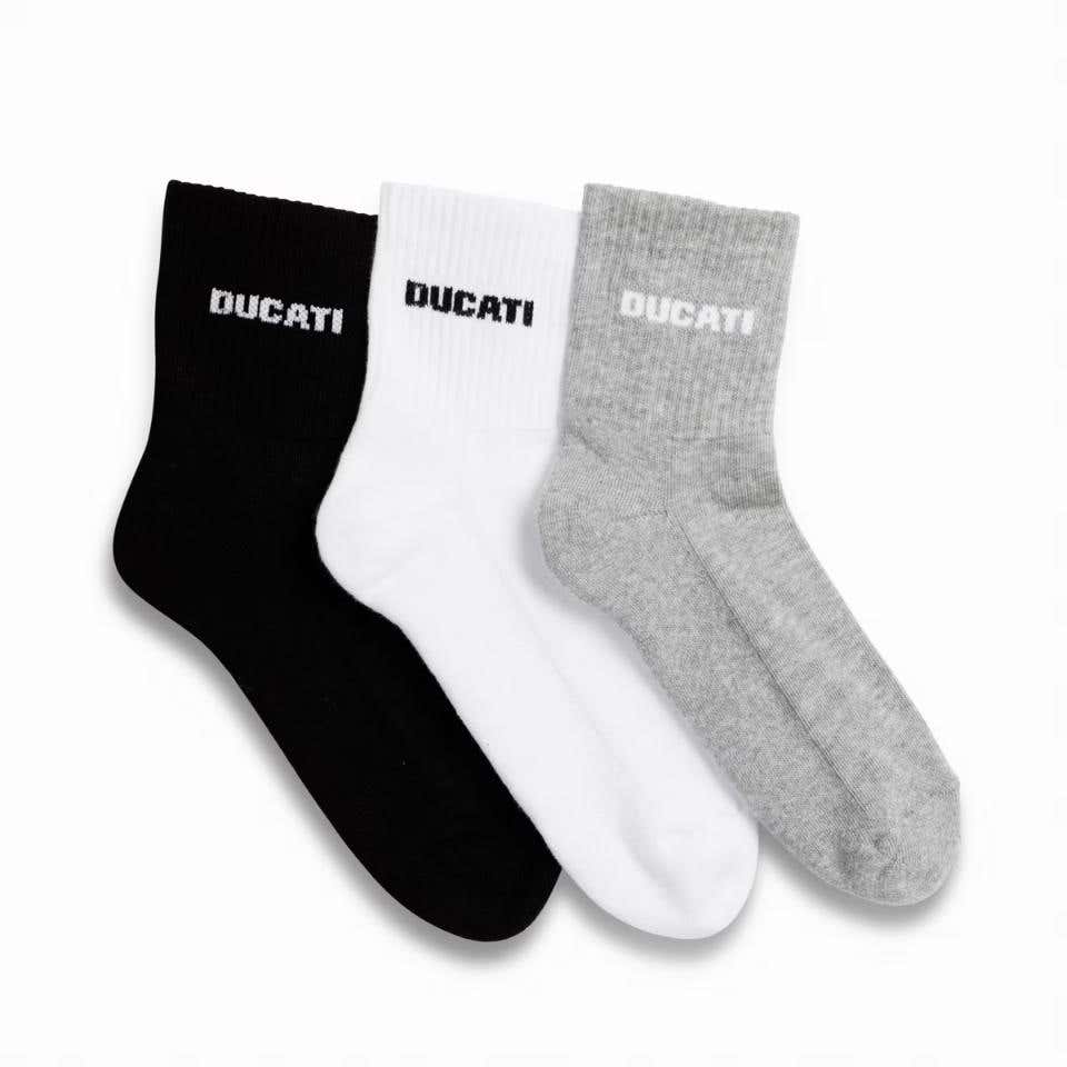 DUCATI YOUTH FITNESS ATHLETIC SOCKS