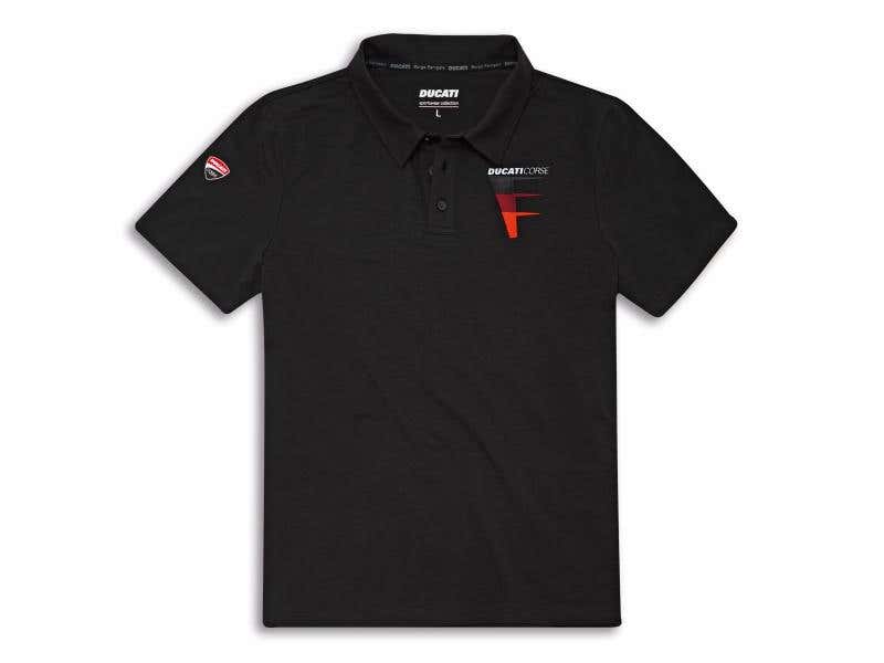 DUCATI MENS DC SPEEDSHORT-SLEEVED POLO SHIRT