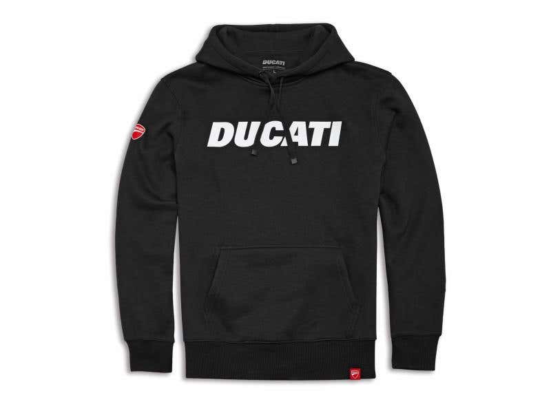 DUCATI MENS DUCATI LOGOHOODED SWEATSHIRT