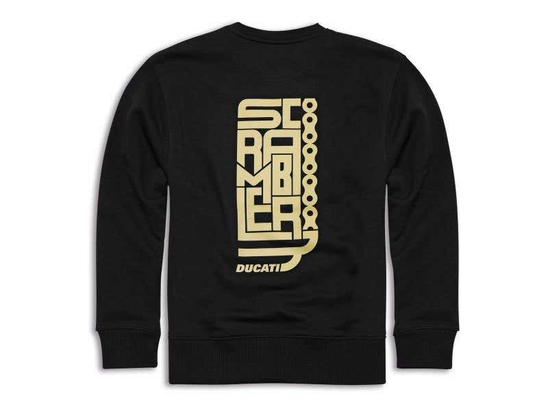 DUCATI MENS ENERGY VAN ORTONROUND-NECK SWEATSHIRT