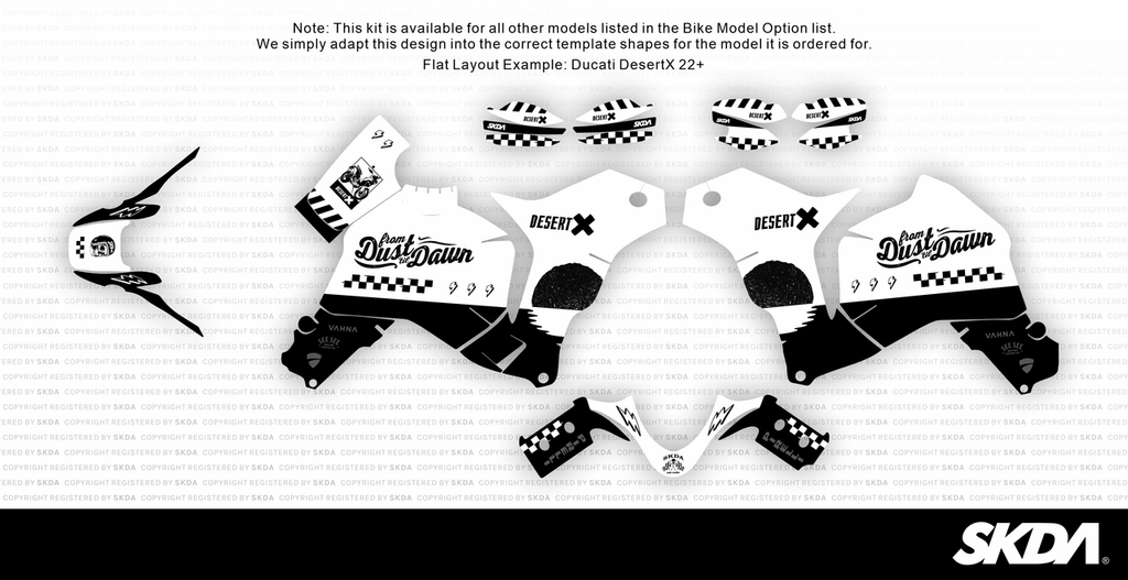 DUST White Desert X Full Graphics Kit