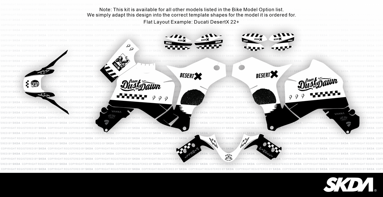 DUST White Desert X Full Graphics Kit