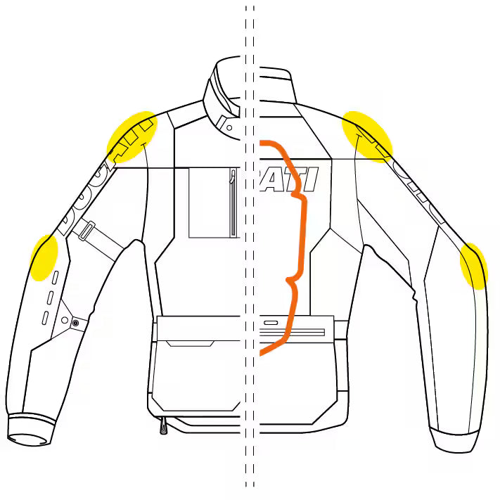 DUCATI TEX JACKET TOUR SUMMER C1 2.0 (NP)