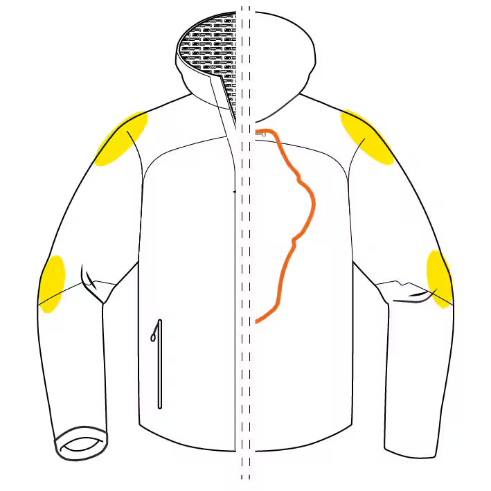 DUCATI TEX JACKET SCR62 MILESTONE