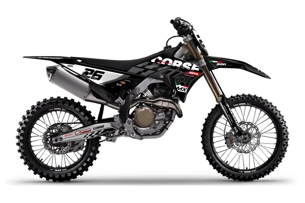 ELEVANTA Black Desmo Full Graphics Kit