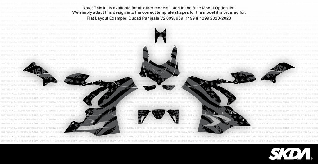 GRIT Panigale Full Graphics Kit