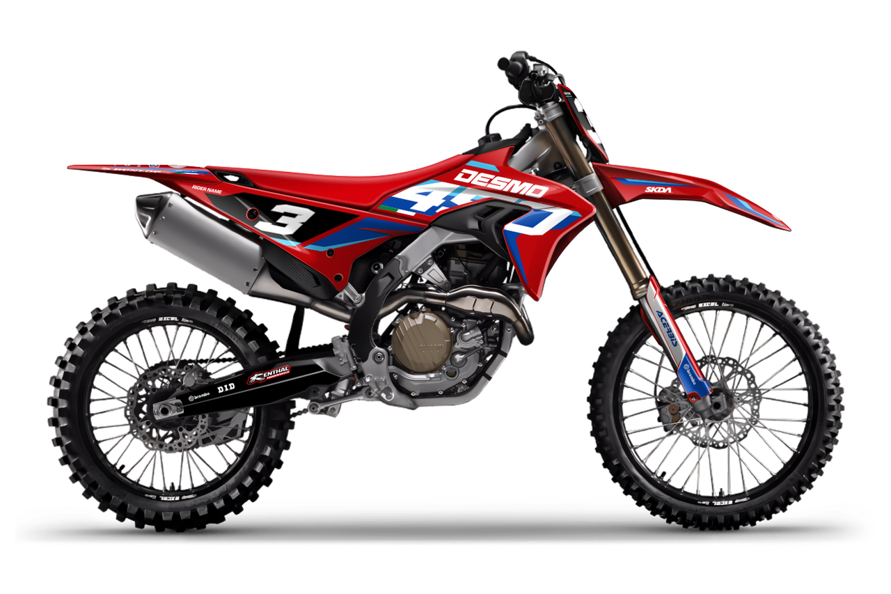 HORNET Red Desmo Full Graphics Kit