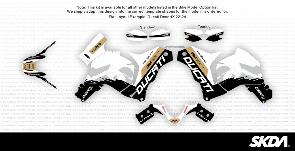 HORIZON Tan Desert X Full Graphics Kit