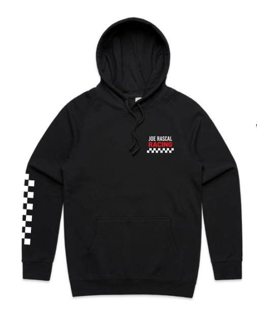 Joe Rascal Racing Long Sleeve Hoodie - Black