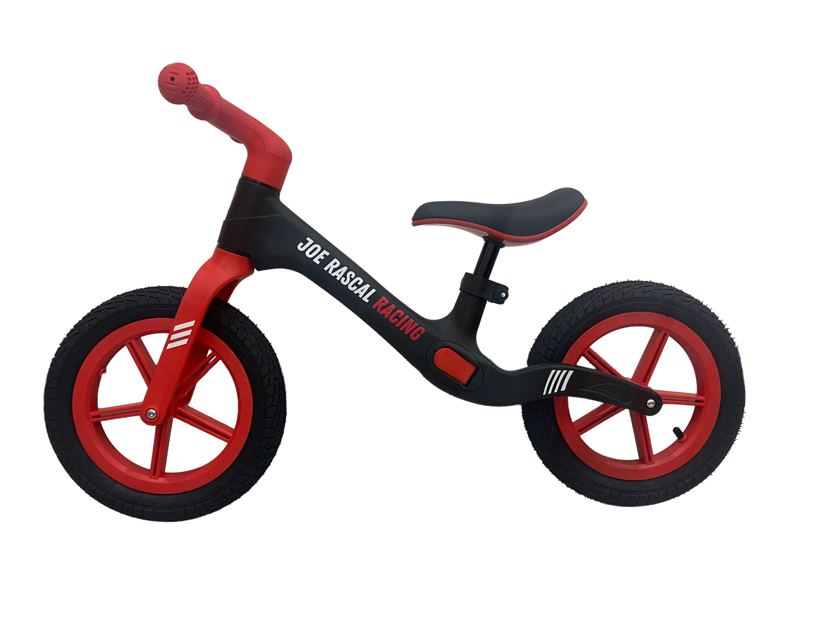 Joe Rascal Racing Kids Balance Bike | 12" Training Bike for Children